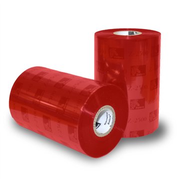 Zebra Wax 5319 - 60mmx450m - Rotes Band